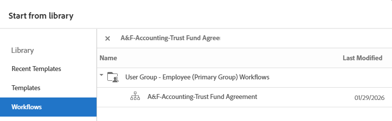 Adobe Sign Trust Fund Agreement